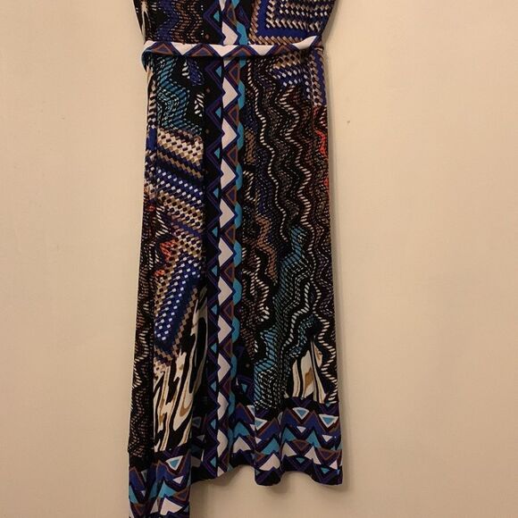 Nine West multicolored sleeveless dress Size 2 - Picture 3 of 9